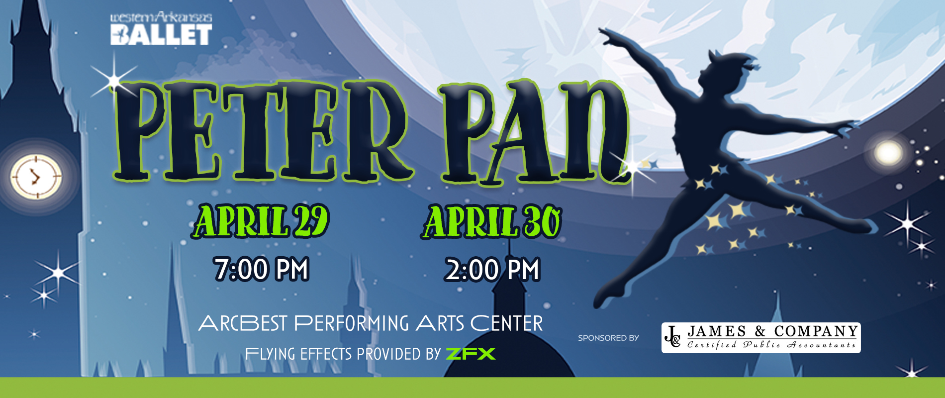 Peter Pan Program Banner